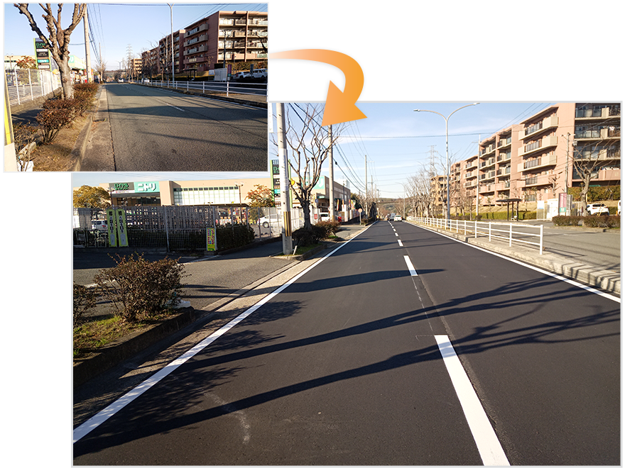 主要地方道奈良精華線 舗装補修工事(防災・安全交付金事業(地方道舗装補修・国補正))