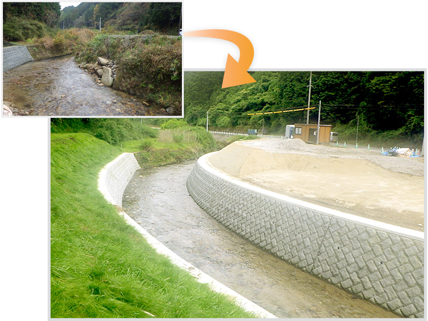 一般国道369号 大保道路 河川付け替え工事(防災・安全交付金事業(道路改良)他)