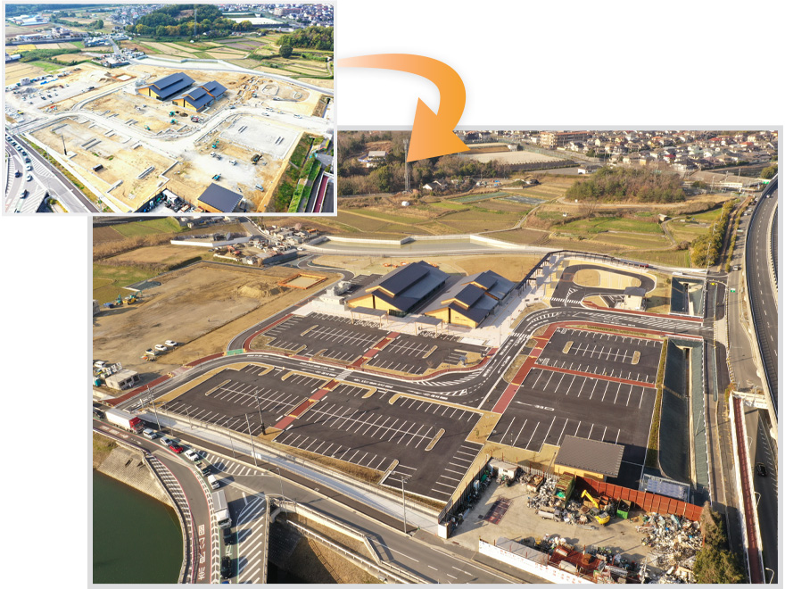 中町「道の駅」舗装工事(防災・安全交付金事業(道路改良・都づくり)他) 第1-4他号
