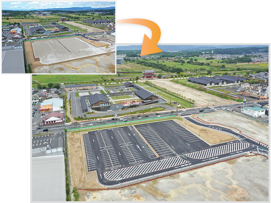 平城宮跡南側地区 駐車場整備工事(平城宮跡の利活用推進事業(南側整備・単独公共)